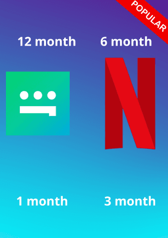 Netflix & Shahid Accounts (1/3/6/12)months .